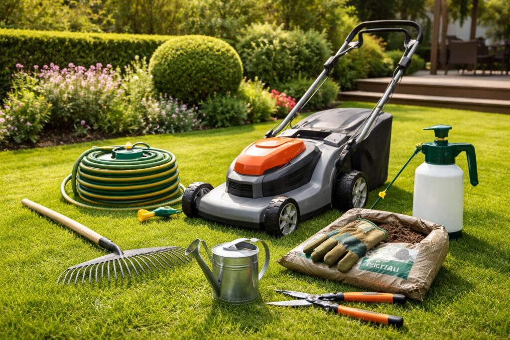 découvrez les essentiels pour entretenir parfaitement votre extérieur : outils, conseils et astuces pour un jardin impeccable toute l'année.