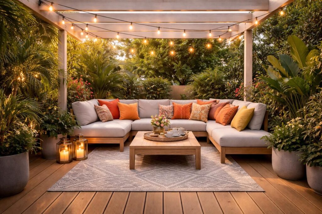 découvrez nos conseils pratiques pour aménager une terrasse conviviale, idéale pour profiter des moments de détente en famille ou entre amis.