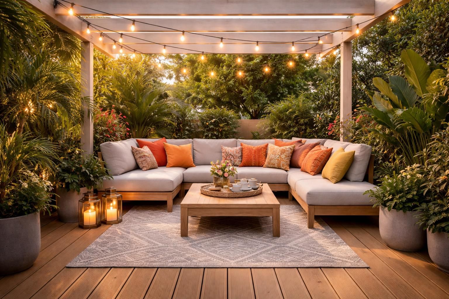 découvrez nos conseils pratiques pour aménager une terrasse conviviale, idéale pour profiter des moments de détente en famille ou entre amis.