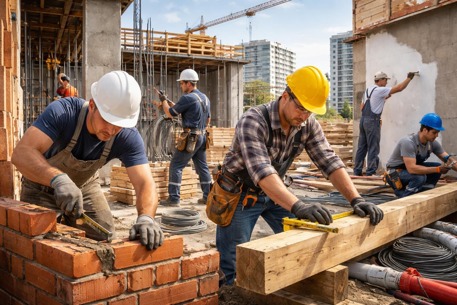 découvrez les différents corps de métier du bâtiment et comprenez leurs rôles essentiels dans la construction et la rénovation. guide complet pour mieux connaître les professions du secteur.