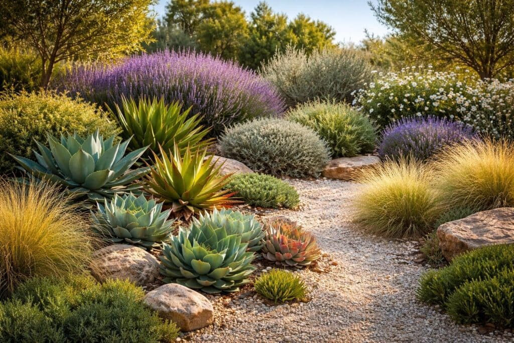 découvrez les plantes parfaites pour un jardin sans arrosage, nécessitant peu d'entretien et résistantes à la sécheresse, pour un espace vert esthétique et écologique.