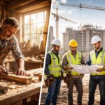 découvrez comment choisir entre un artisan et une entreprise générale pour vos travaux, en fonction de vos besoins, budget et projet.