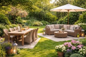 découvrez nos conseils pour choisir le bon mobilier de jardin, alliant confort, design et durabilité pour un espace extérieur convivial et élégant.