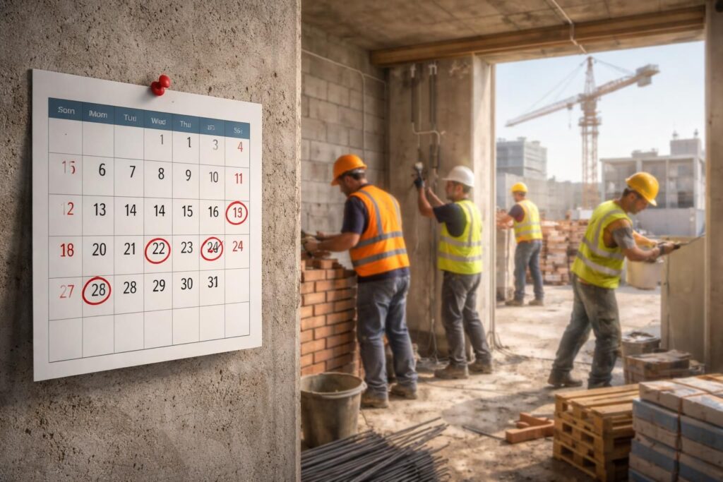 découvrez à quoi vous attendre concernant les délais de travaux, avec des conseils pour mieux planifier et gérer votre projet de construction ou de rénovation.