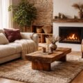 découvrez les matières idéales pour réchauffer votre intérieur et créer une ambiance cosy et conviviale toute l'année.
