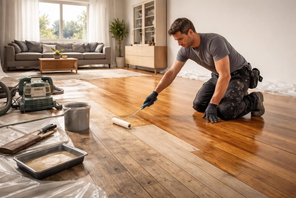 découvrez comment rénover un sol sans le remplacer entièrement grâce à des techniques simples et économiques pour redonner vie à votre revêtement existant.