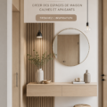 Couloir lumineux et épuré au style scandinave