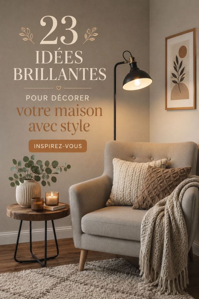 Idées de décoration intérieure avec un style chaleureux et accueillant