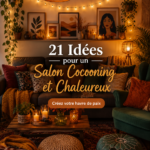 Un salon cocooning avec des couleurs chaleureuses et des meubles confortables
