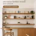 Maison familiale rénovée à Cognac, alliant charme et modernité.