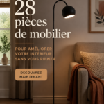 Une sélection de meubles abordables pour décorer votre maison
