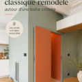 Un élégant appartement moderne avec des touches colorées