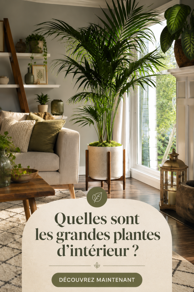 Une grande plante d'intérieur qui embellit un salon lumineux.