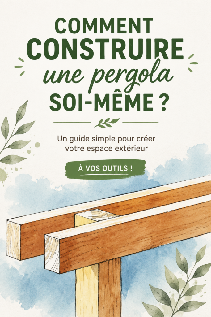 Une belle pergola en bois dans un jardin fleuri