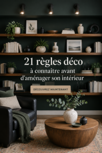Un intérieur chaleureux avec des éléments de décoration modernes