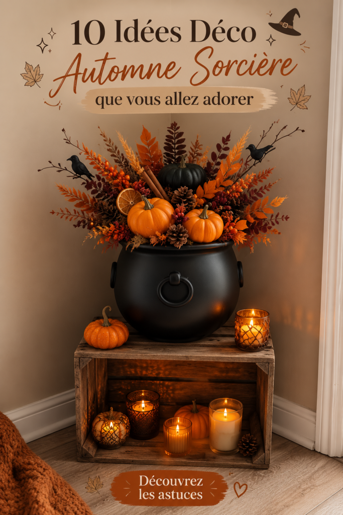 Une décoration intérieure bohème avec des couleurs d'automne et des éléments naturels.