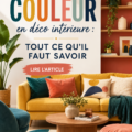 Une pièce de style bohème avec des touches de couleurs chaudes et accueillantes.