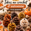 Couverture en crochet aux motifs bohèmes pour la décoration d'automne