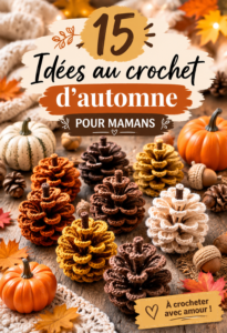 Couverture en crochet aux motifs bohèmes pour la décoration d'automne