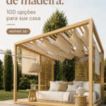 Une belle pergola en bois ornée de plantes grimpantes dans un jardin verdoyant.