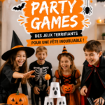Jeux d'Halloween lors d'une fête