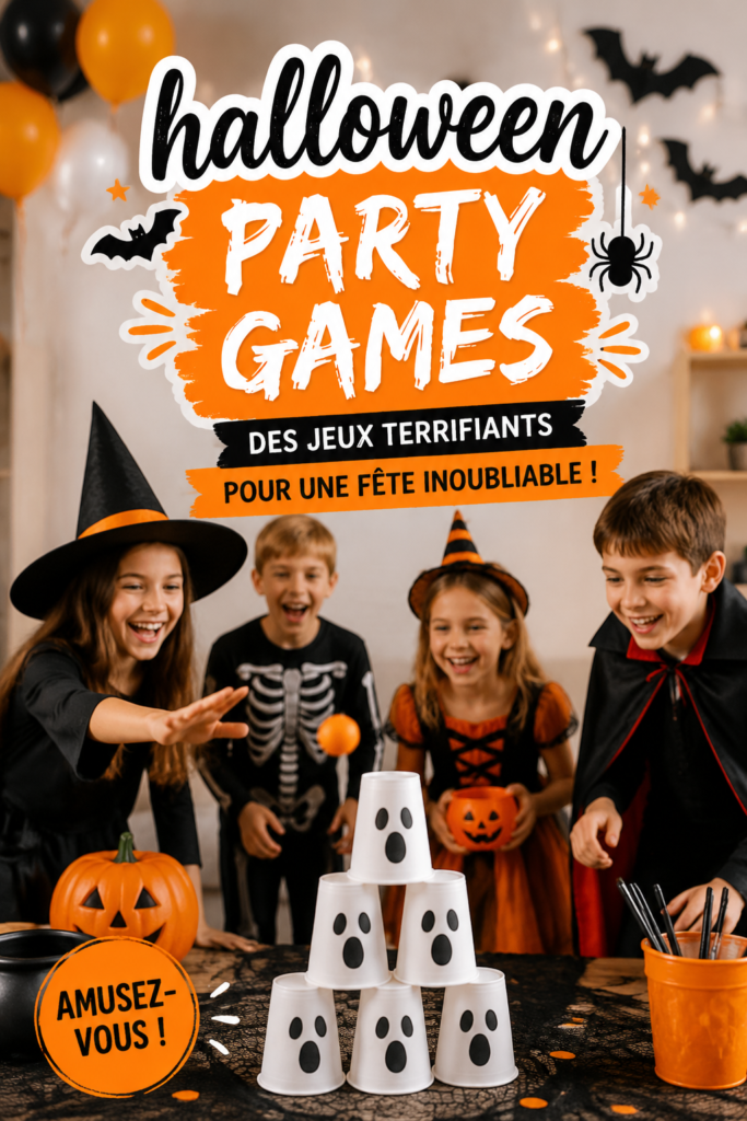 Jeux d'Halloween lors d'une fête