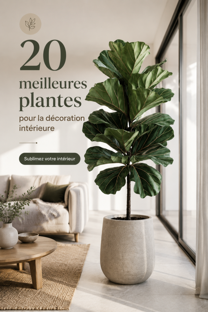 Une sélection de plantes d'intérieur suspendues dans un coin lumineux d'un salon.