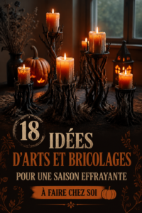 Bricolages d'Halloween avec un style bohème, décorations créatives et chaleureuses
