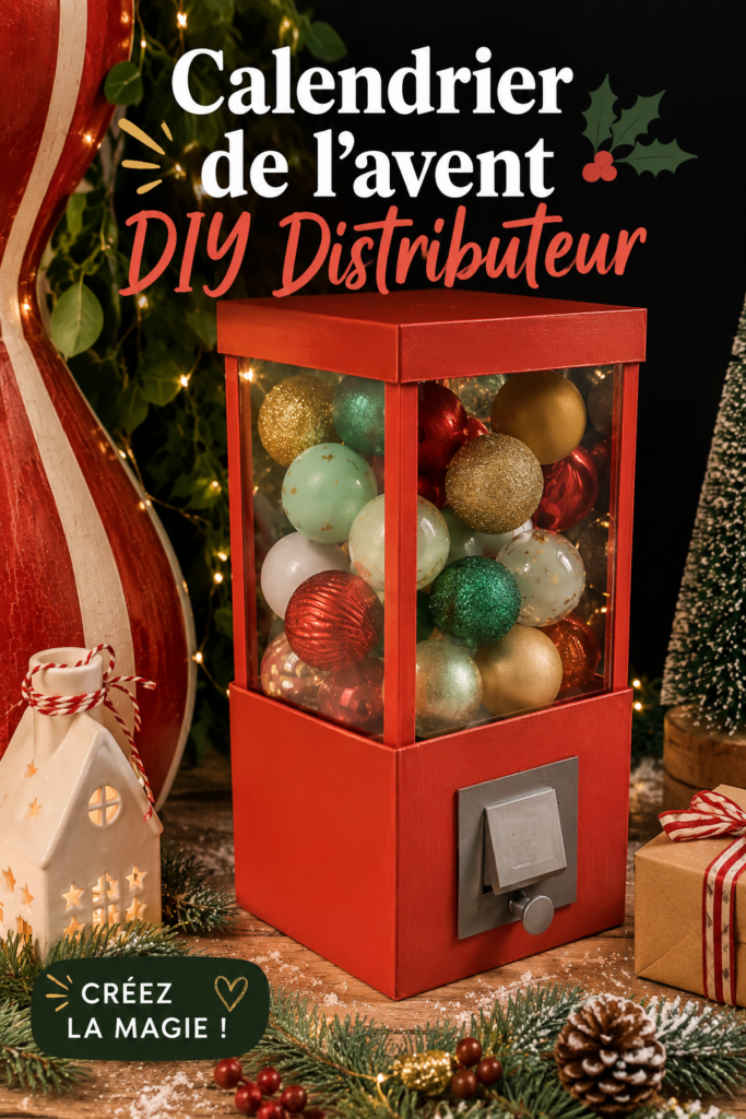 Un calendrier de l'avent DIY au style bohème décoré de détails naturels.