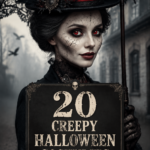 Costume d'Halloween original avec décorations bohèmes et couleurs automnales