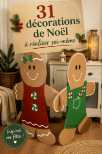 Décorations de Noël faites maison, style bohème