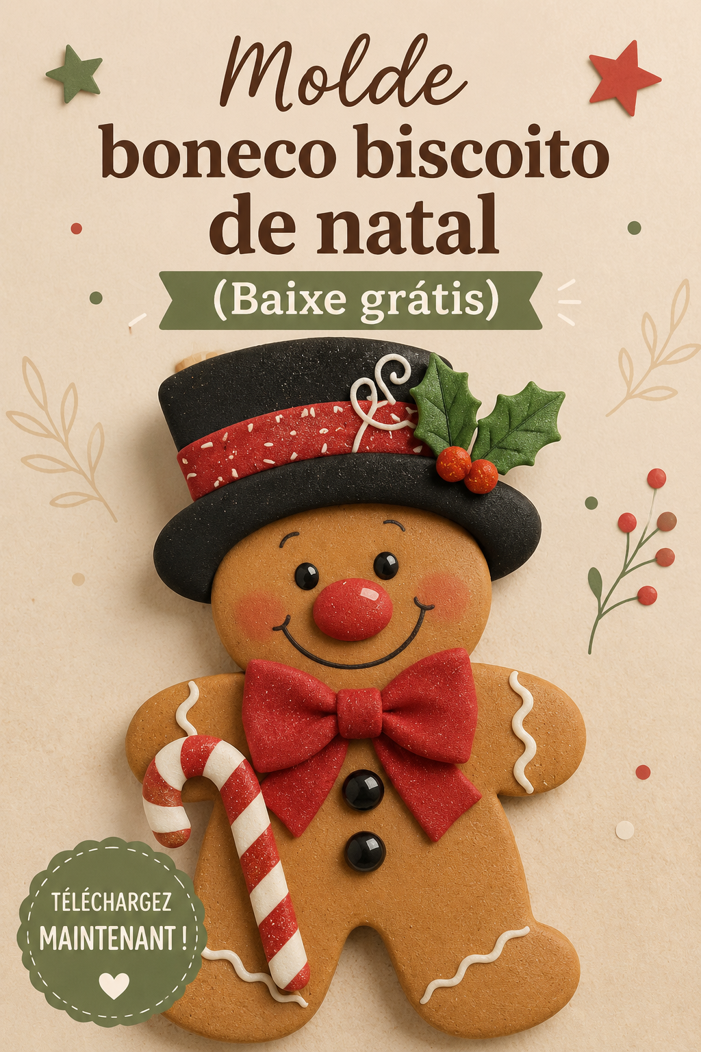 Un intérieur décoré pour Noël dans un style bohème avec des éléments naturels et chaleureux.