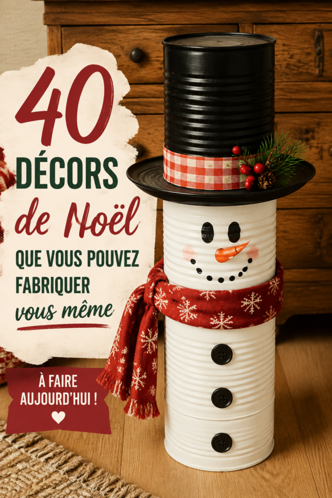 Un salon décoré pour Noël avec des décorations DIY de style bohème
