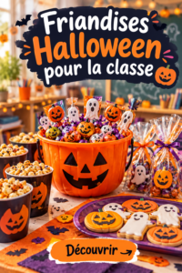 Des friandises d'Halloween maison pour une classe joyeuse et festive