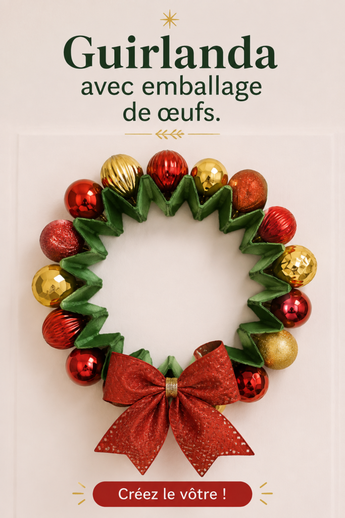 Une guirlande bohème faite de coquilles d'œufs recyclés accrochée dans un salon chaleureux.
