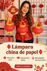 Lanternes en papier colorées suspendues dans une pièce, créant une ambiance chaleureuse.