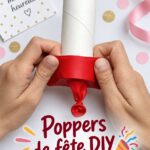 DIY confetti poppers aux couleurs vives pour une fête joyeuse
