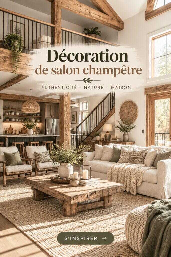 Salon décoré dans un style bohème avec des coussins colorés et des plantes vertes