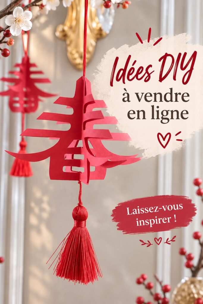 Des objets decoratifs DIY en style bohème prêts à être vendus en ligne