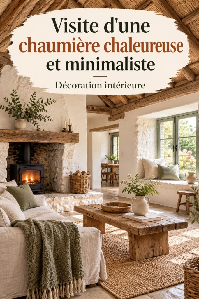 Visite d'une maison chaleureuse au style bohème avec des éléments décoratifs naturels
