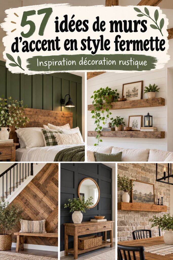 Un mur d'accent bohemien avec des couleurs douces et des textures naturelles